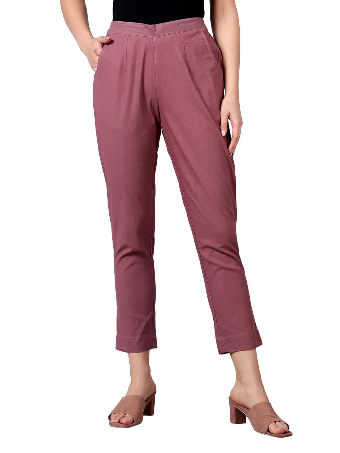 idaLia Solid Cotton...