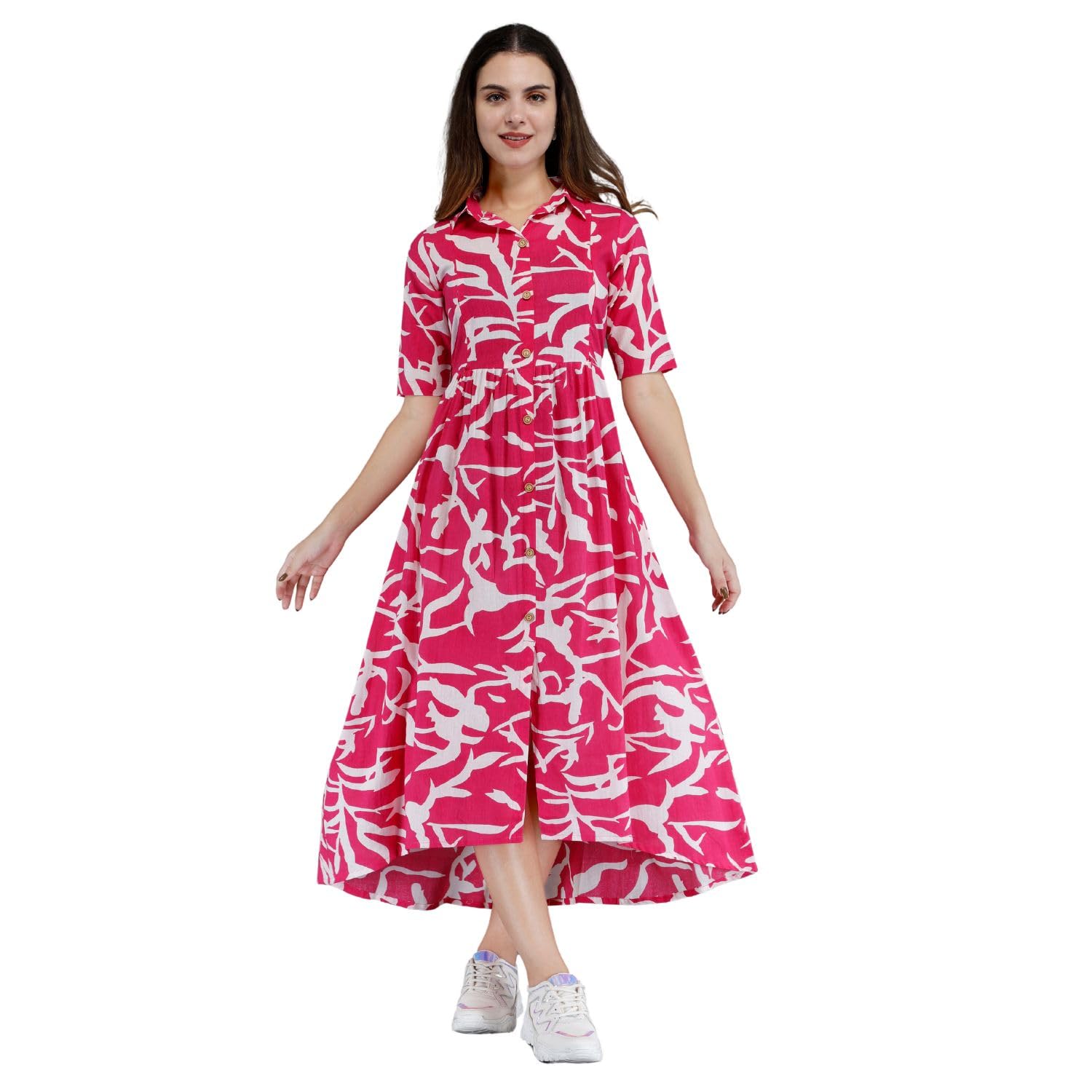 Women's Pink Rayon...