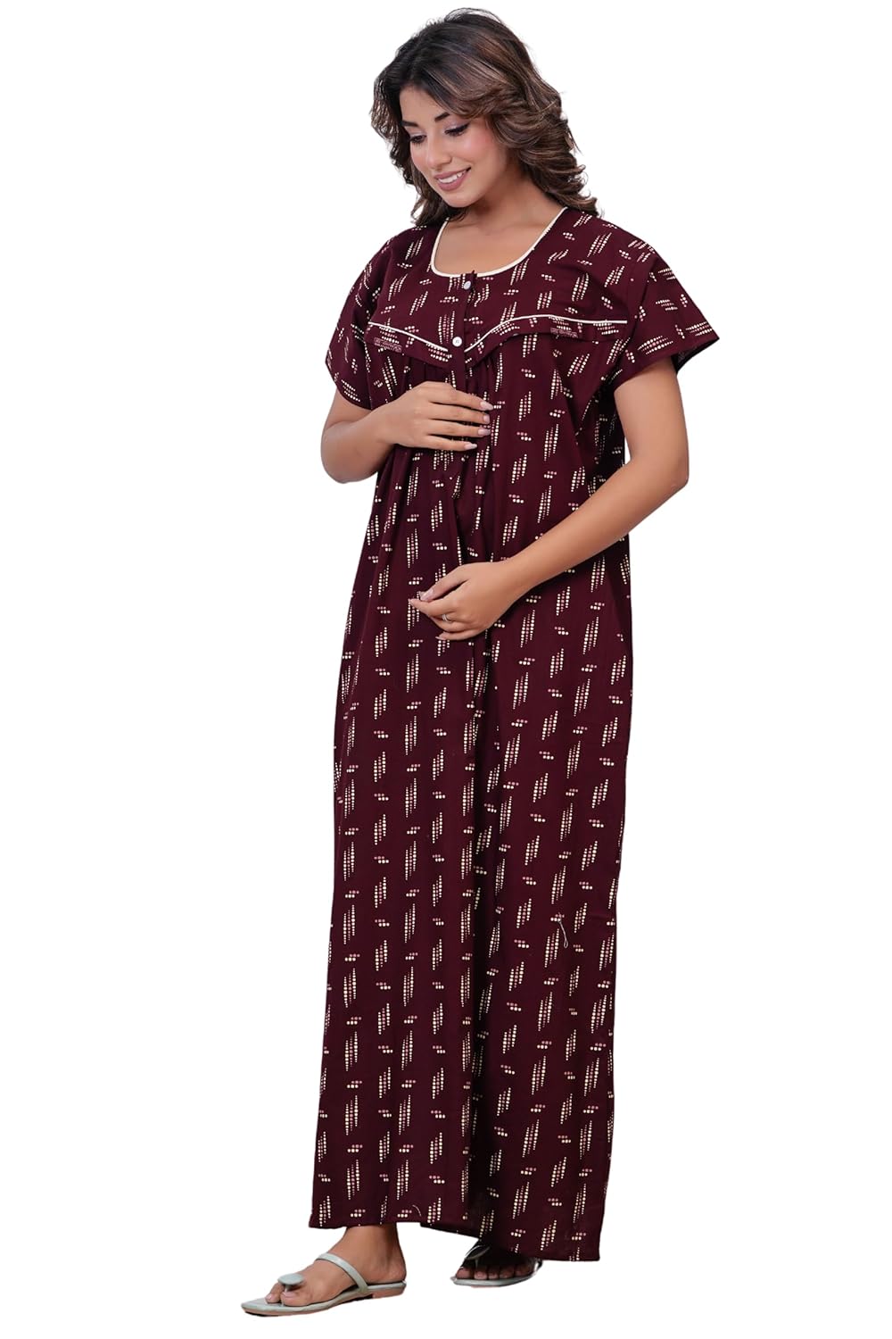 MAYA PRINT Women's Cotton...