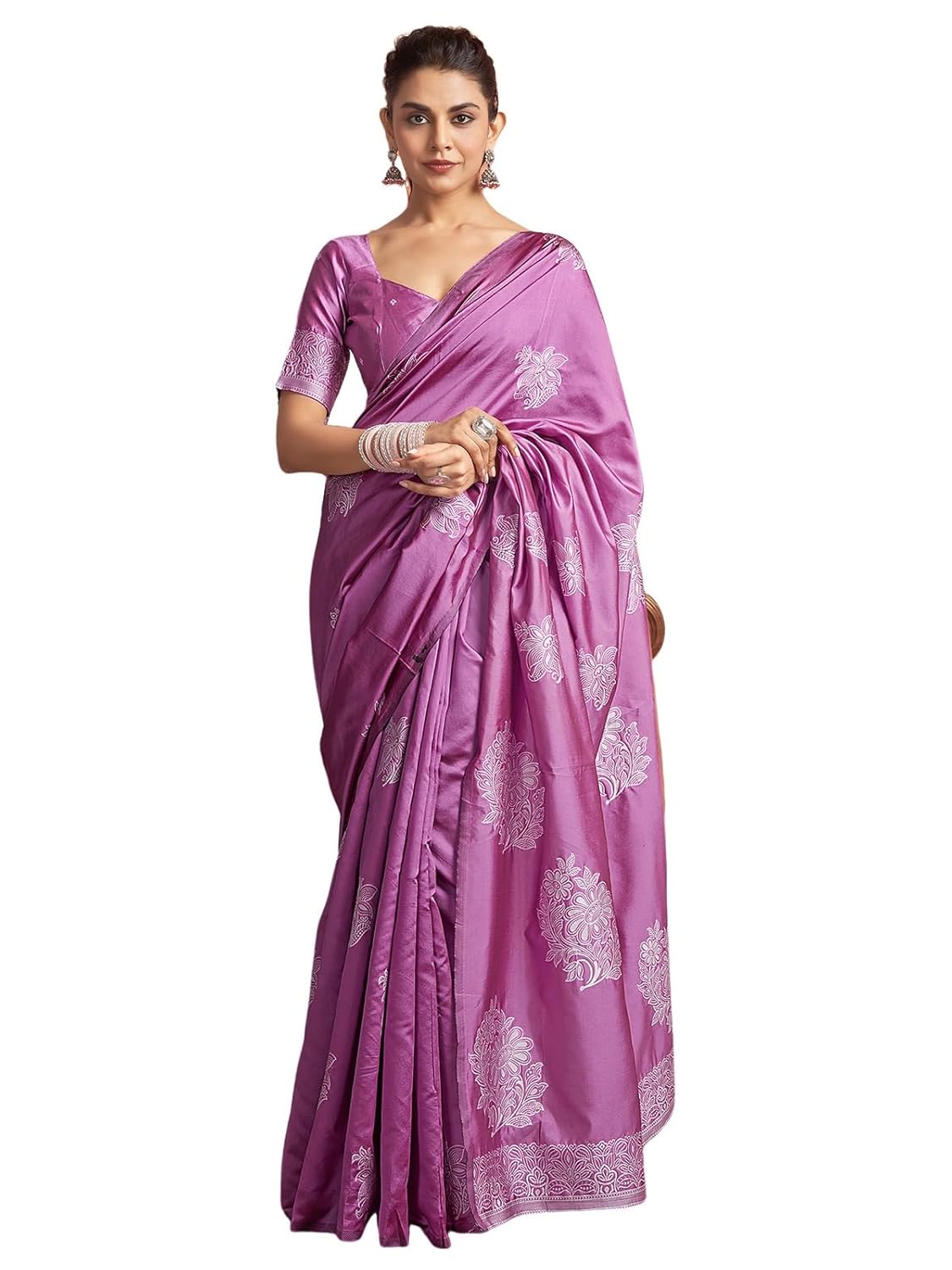 Satrani Women's Silk Blend...