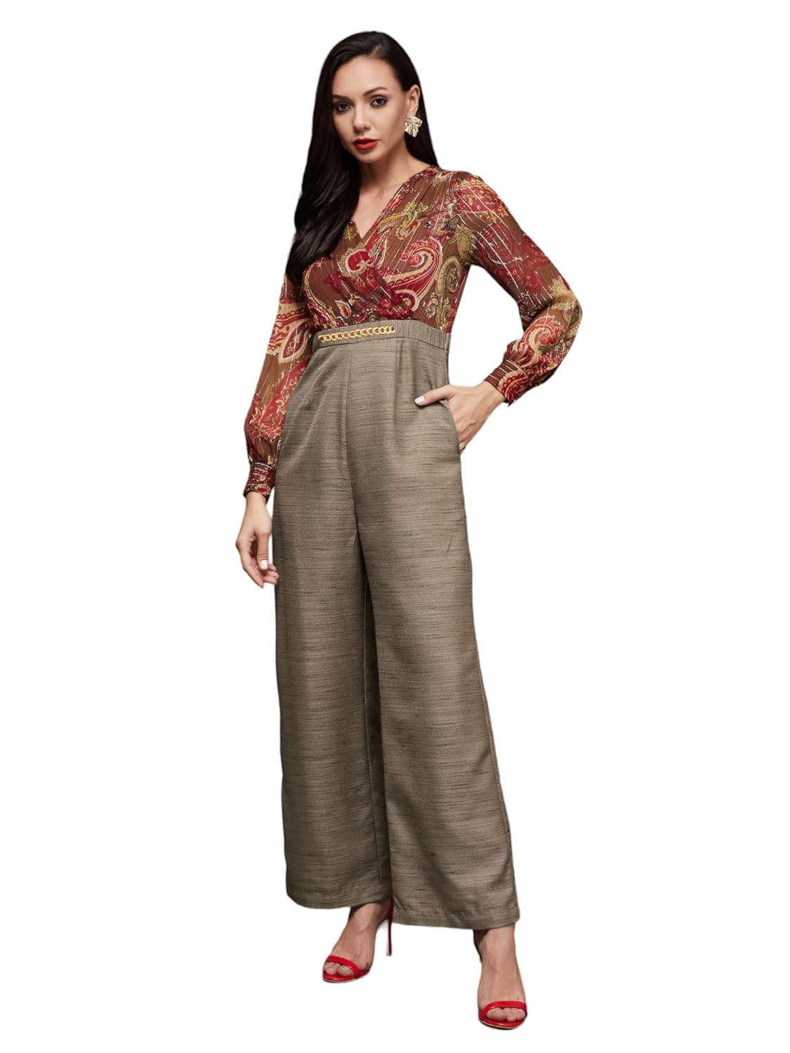 Miss Chase Women's V-Neck...