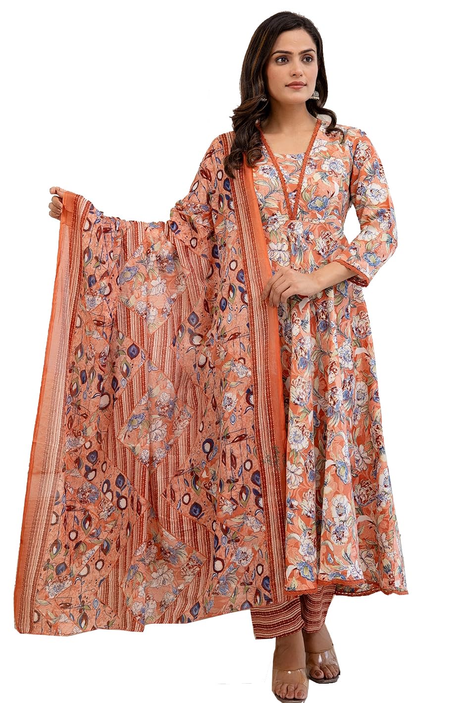 PARTHVI Women's Printed...