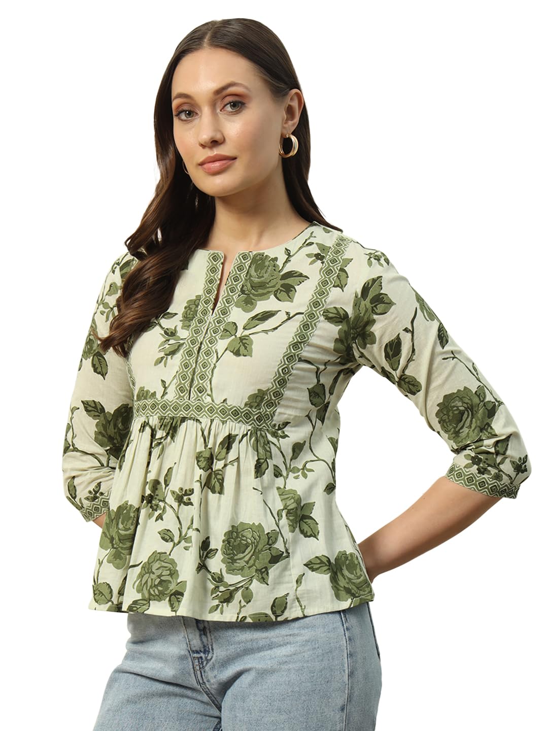 FIORRA Women's Cotton...