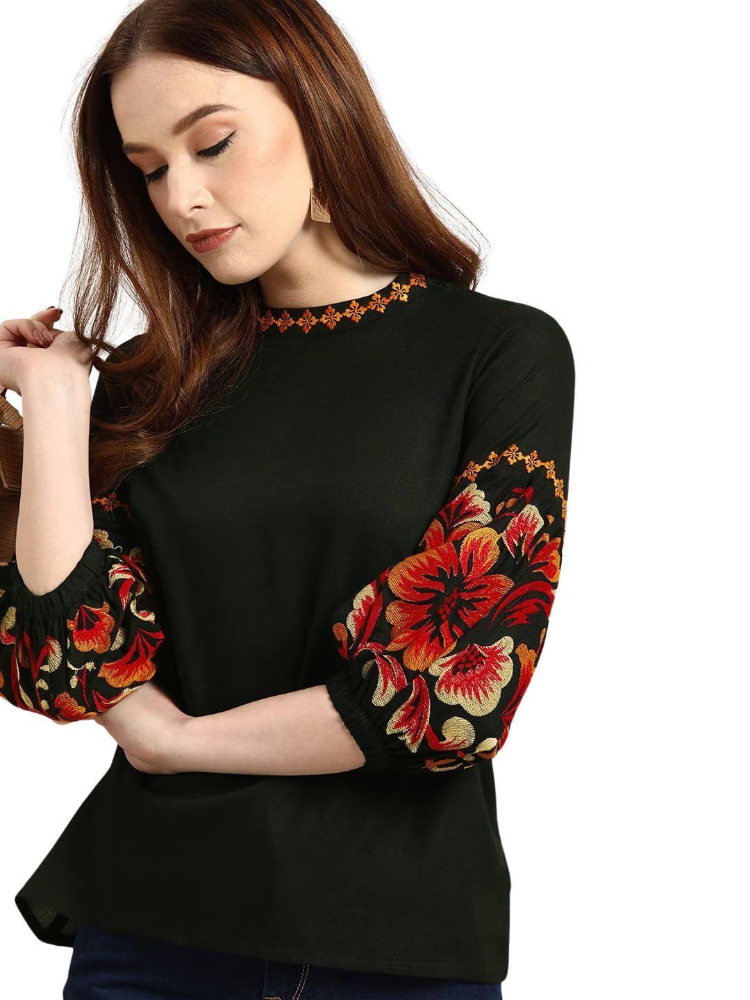 rytras Women's Embroidered...