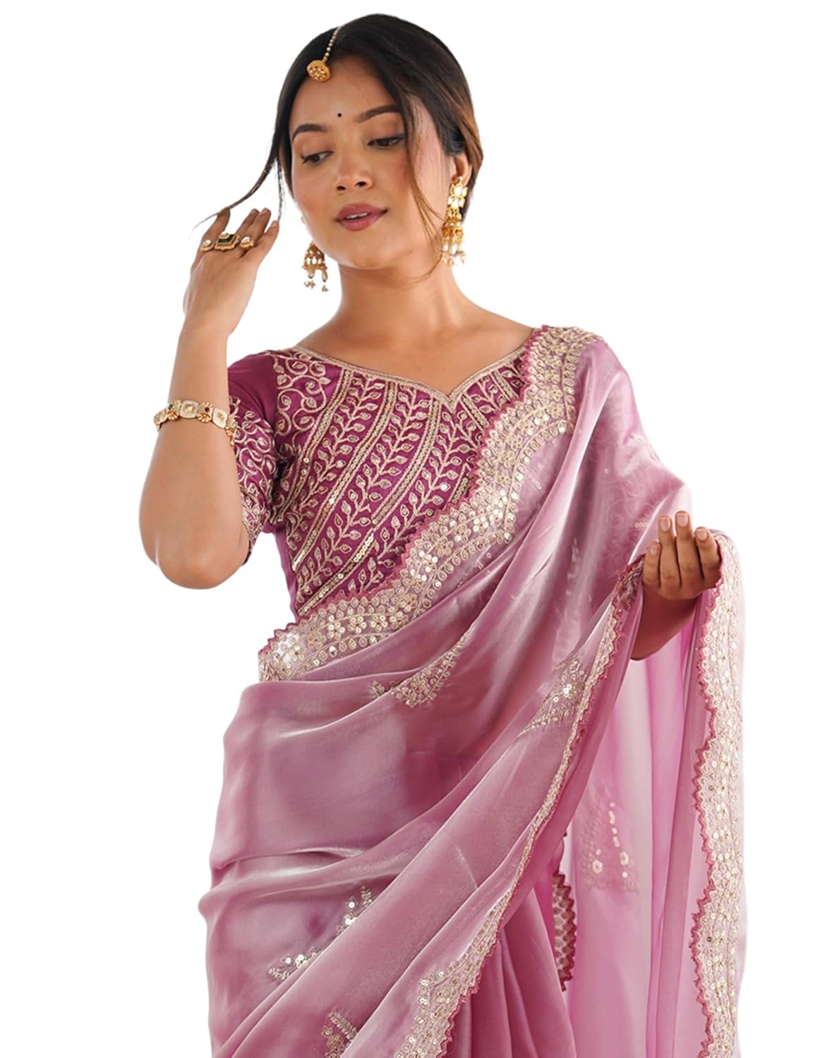 SIRIL Women's Organza...