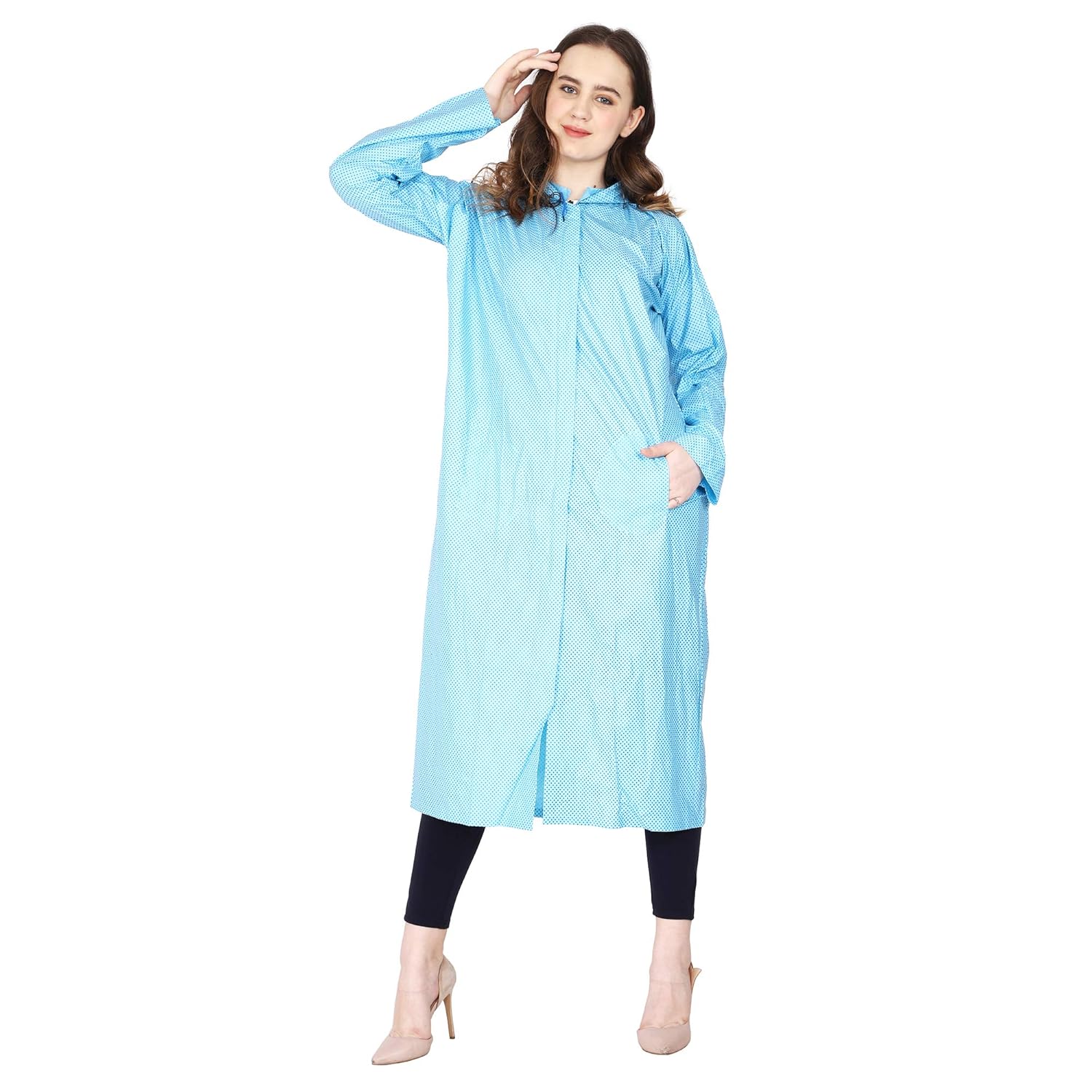 REXBURG Premium 2023 Women's/Girl Rain Coat/Rain Wear Absolute Comfortable and Made with 100% Water Proof Material.