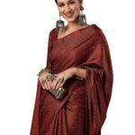 AKHILAM Women's Woven...