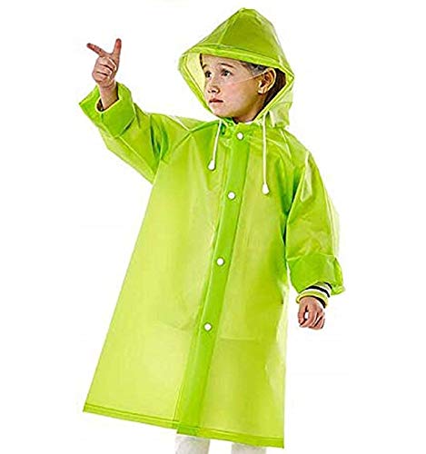 BRATS N BEAUTY - PVC Cartoon Printed Raincoat/Rainsuit (Dolly) for Boy's & Girl's