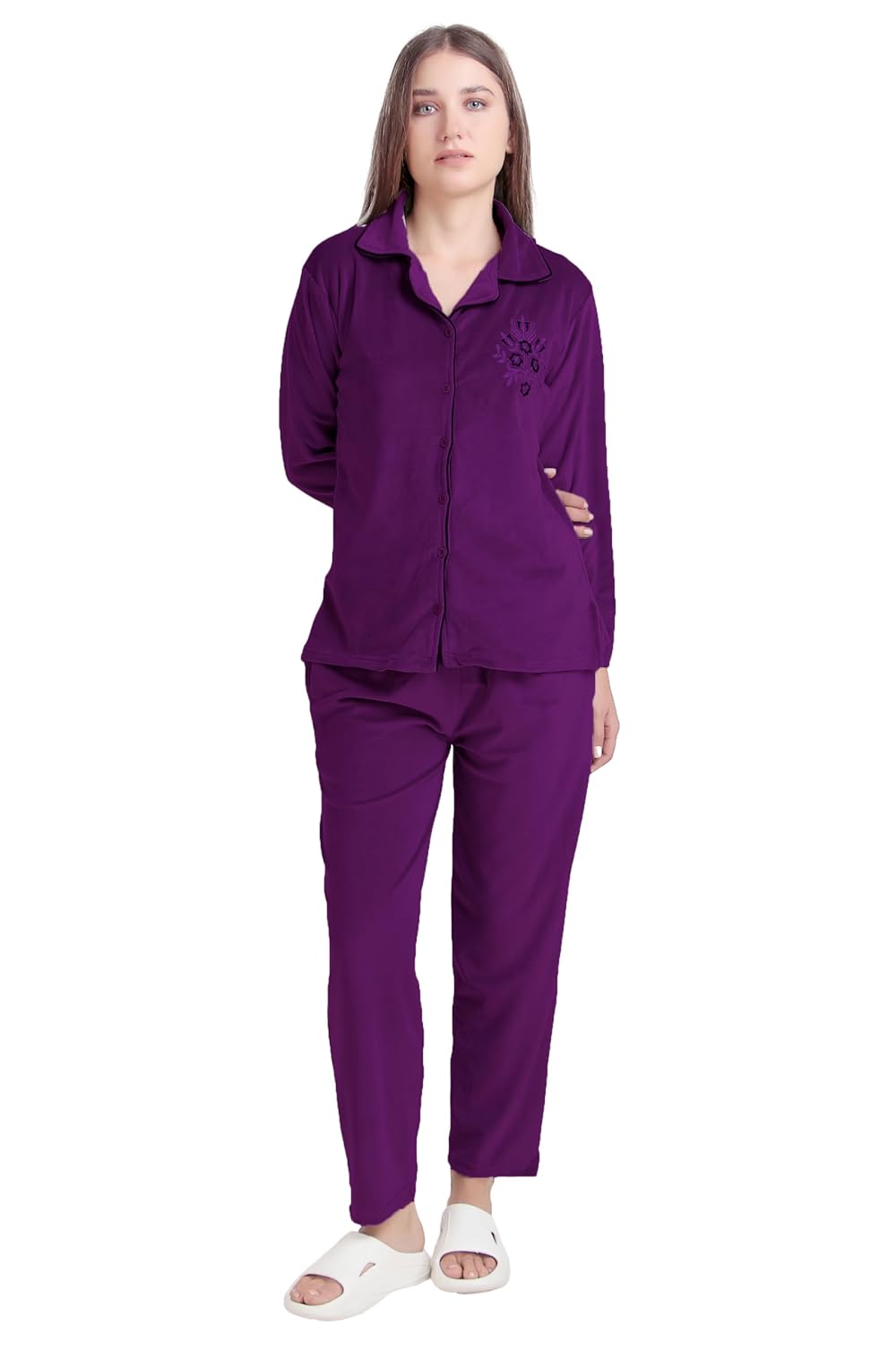 Velvet Winter Night Suit...