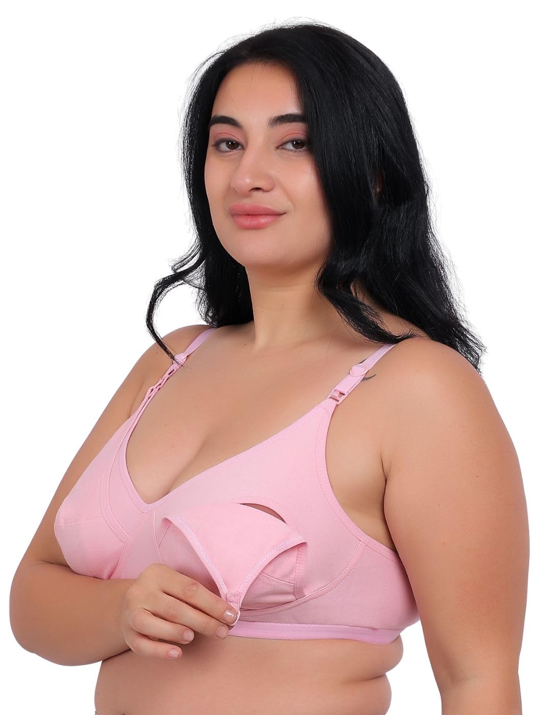 Fabme Women's Seamed, Non...