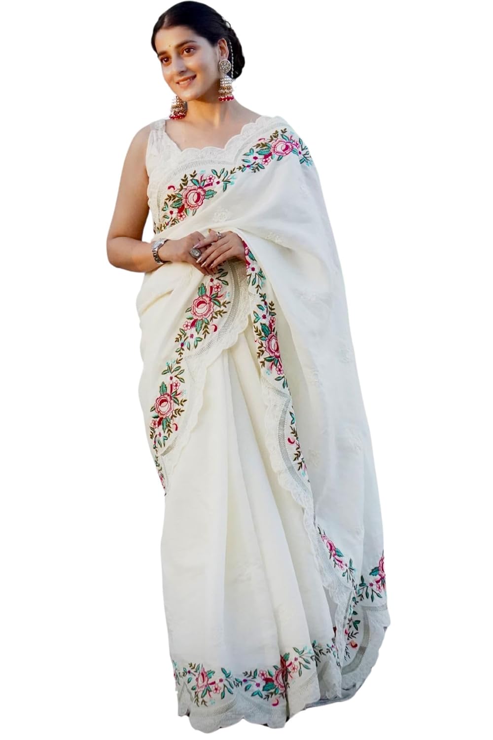 SGF11 Women's Tussar Silk...