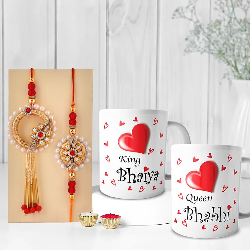 CraftVatika Rakhi Mug Gift...