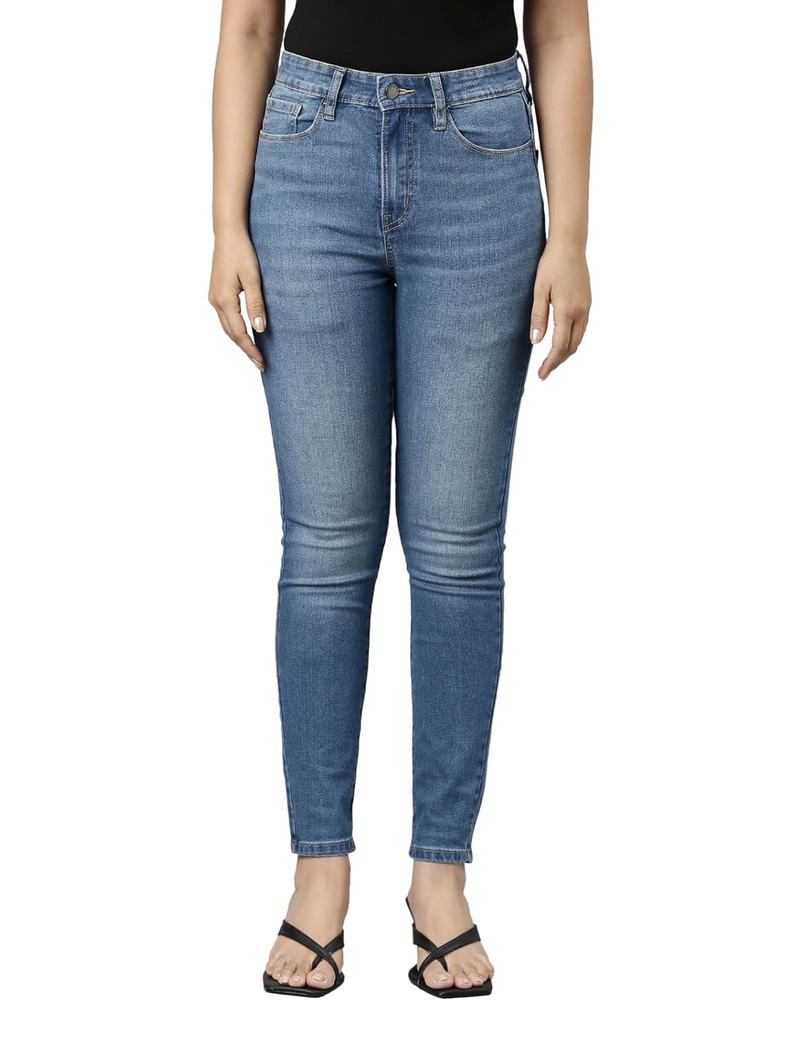 GO COLORS Women Solid...