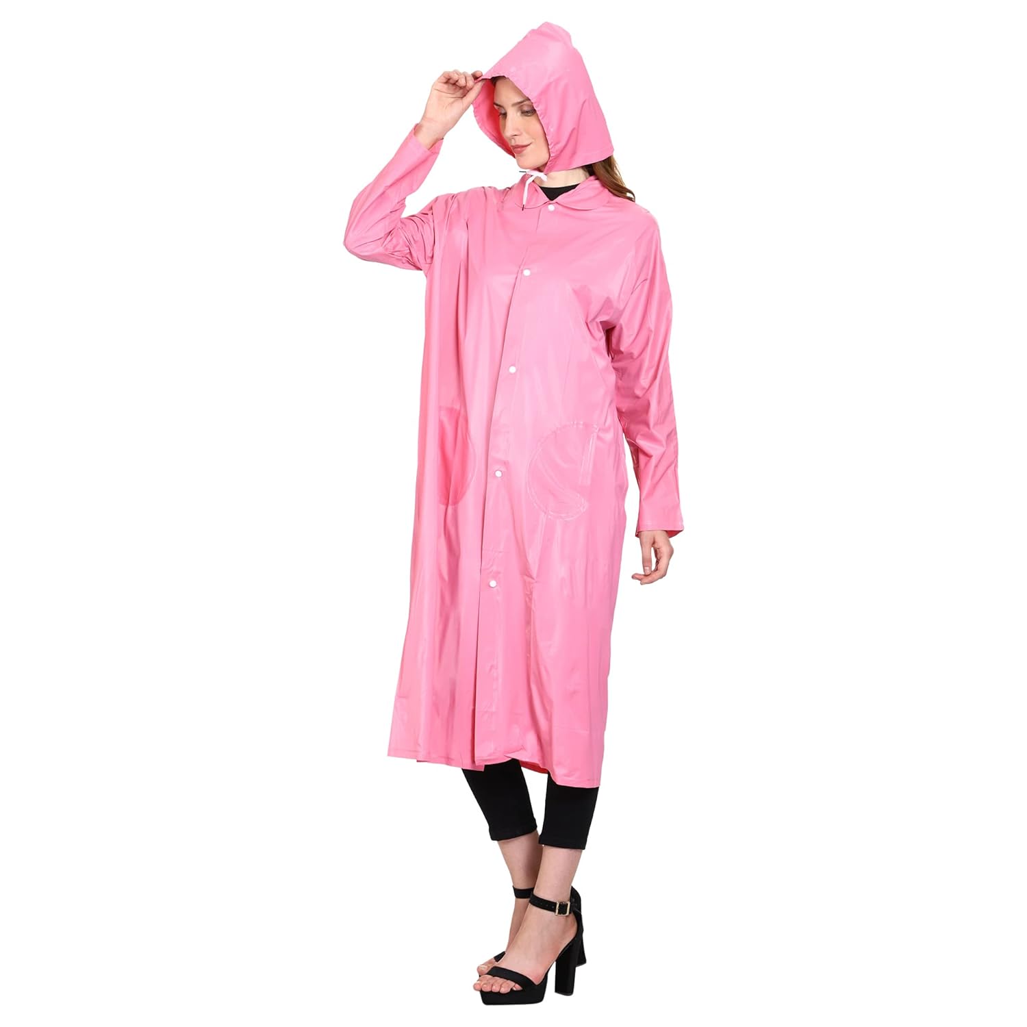 HYSAR Premium 100% Waterproof Female/Women/Girl Rain Coat/Rain wear.
