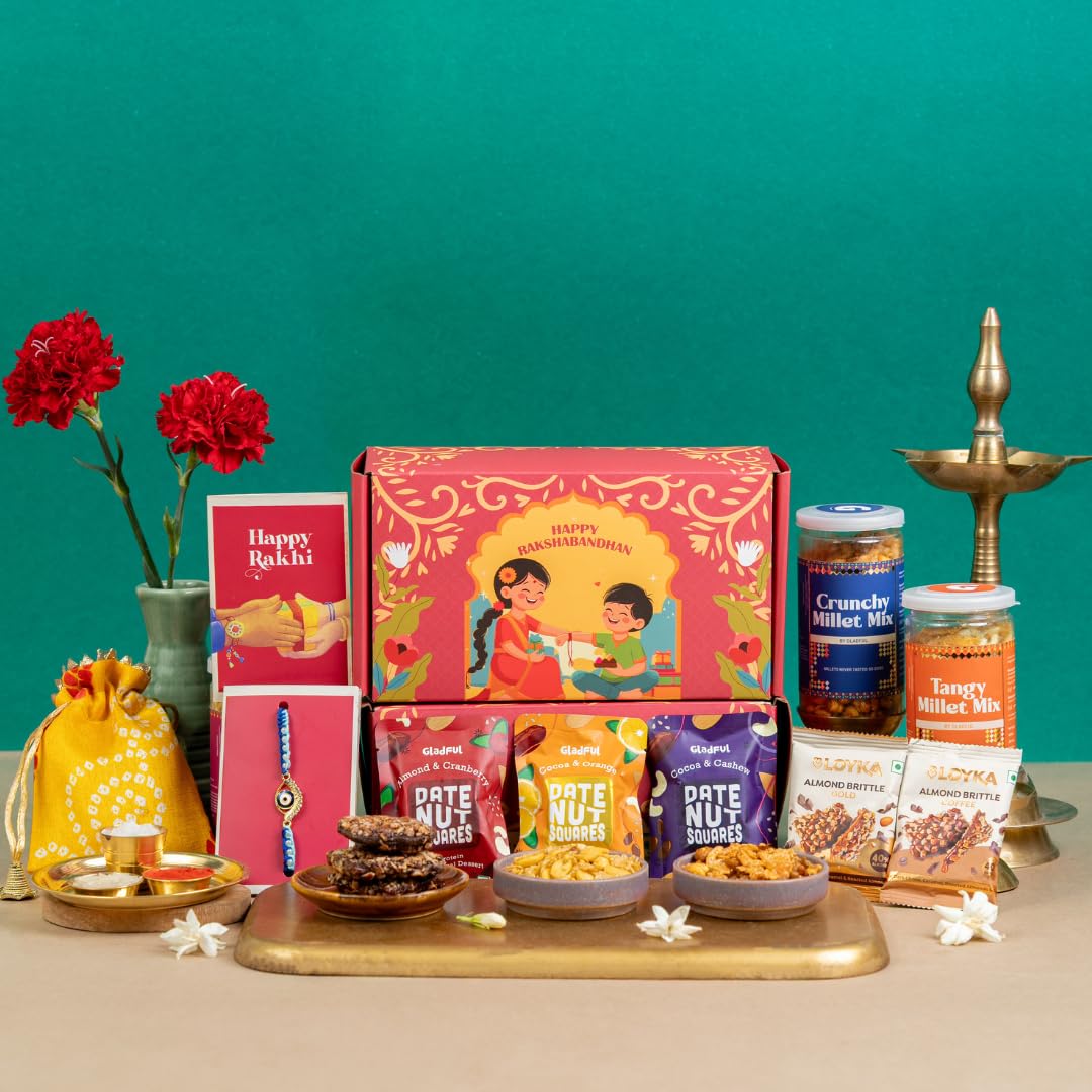 Gladful 11-in-1 Rakhi Gift...
