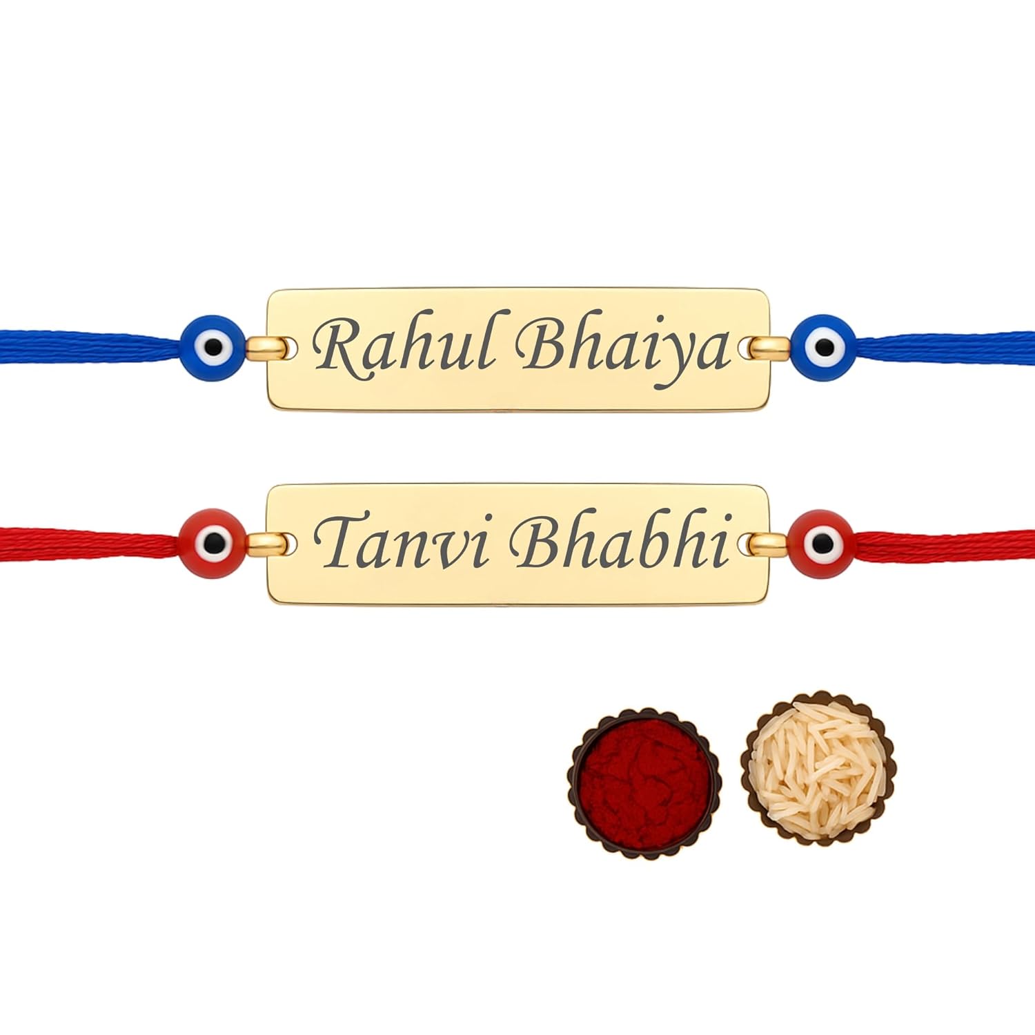 Personalized Name Rakhi...