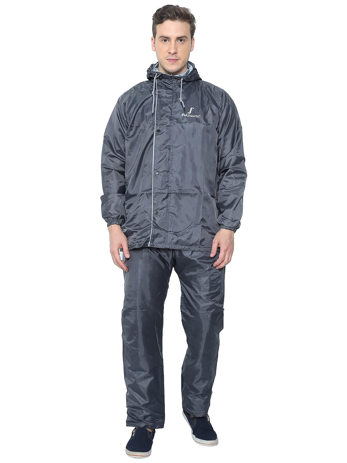 FabSeasons Men's Solid Raincoat