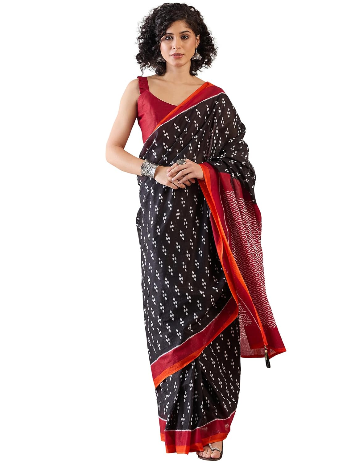 SAREE MALL Women's Cotton...