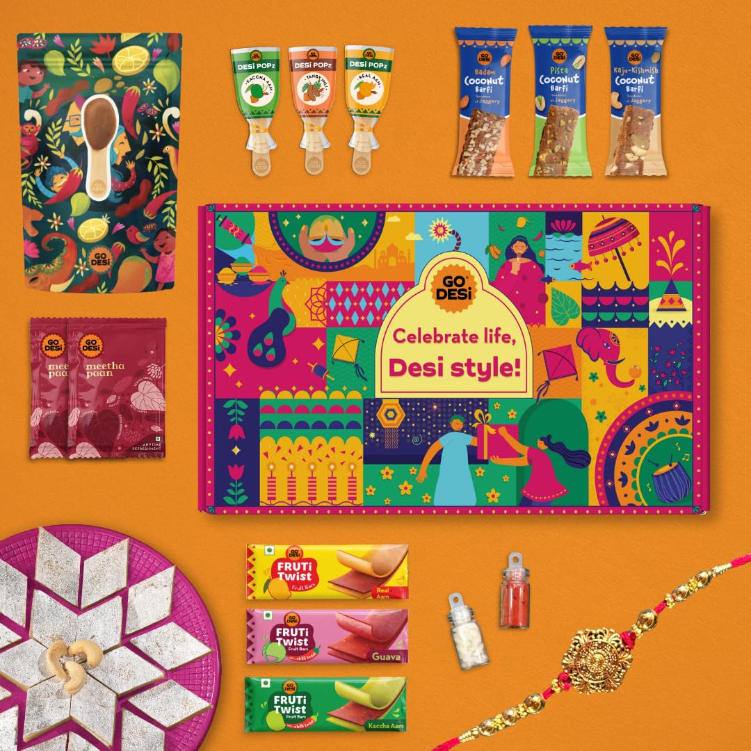 GO DESi Rakhi Gift Box  17...