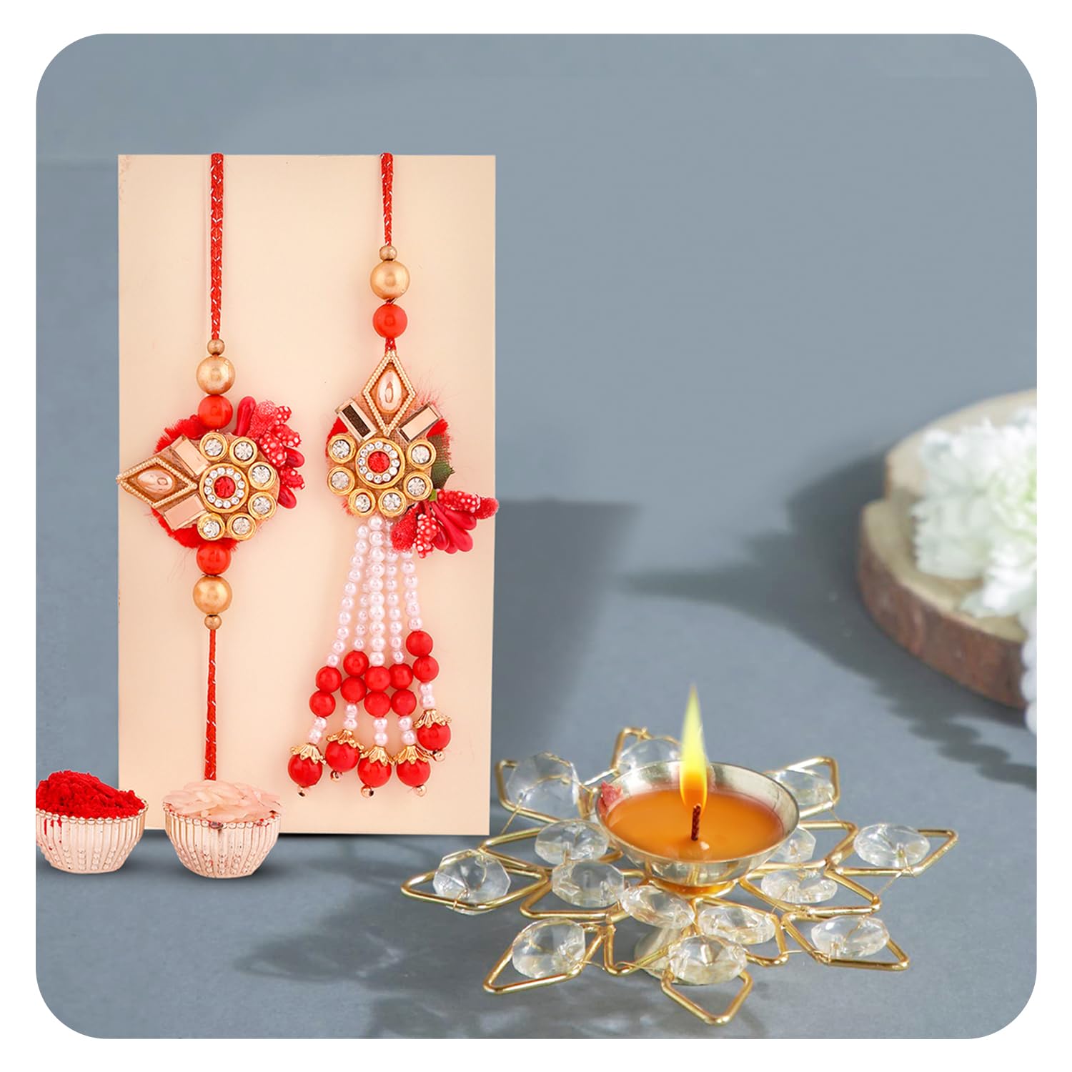 CraftVatika Rakhi Set Gift...