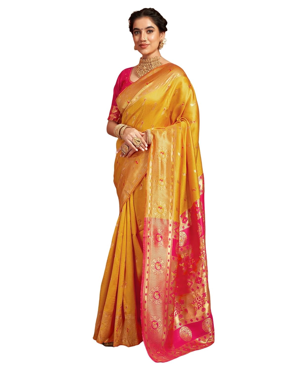 SIRIL Women's Paithani...