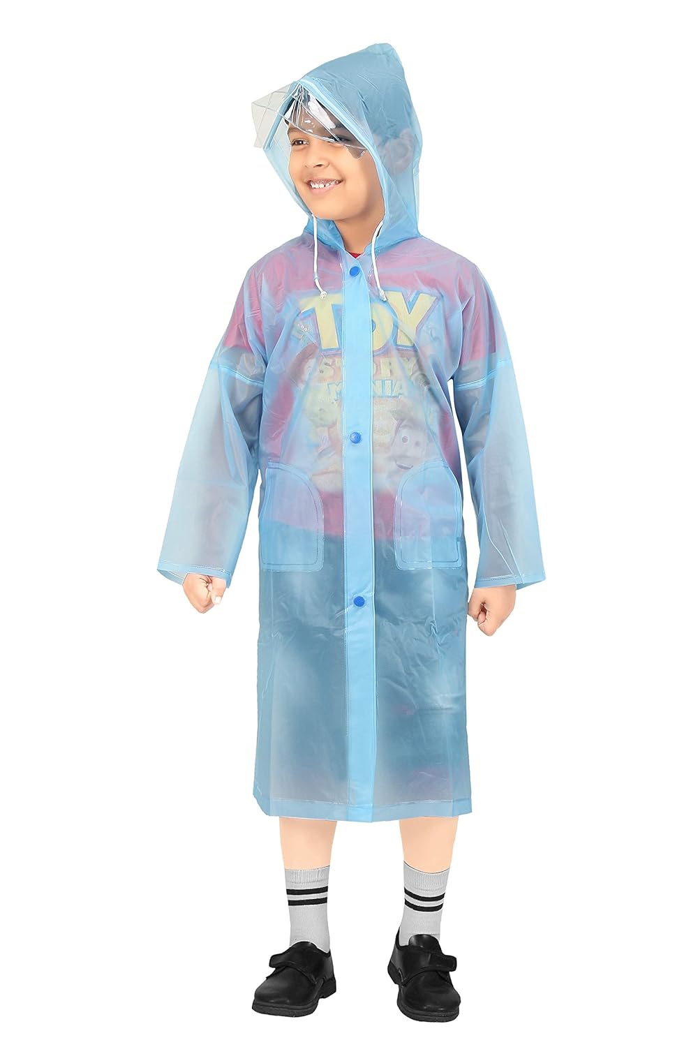 Goodluck Boy's/Girl's waterproof Raincoat/Rainwear/Overcoat