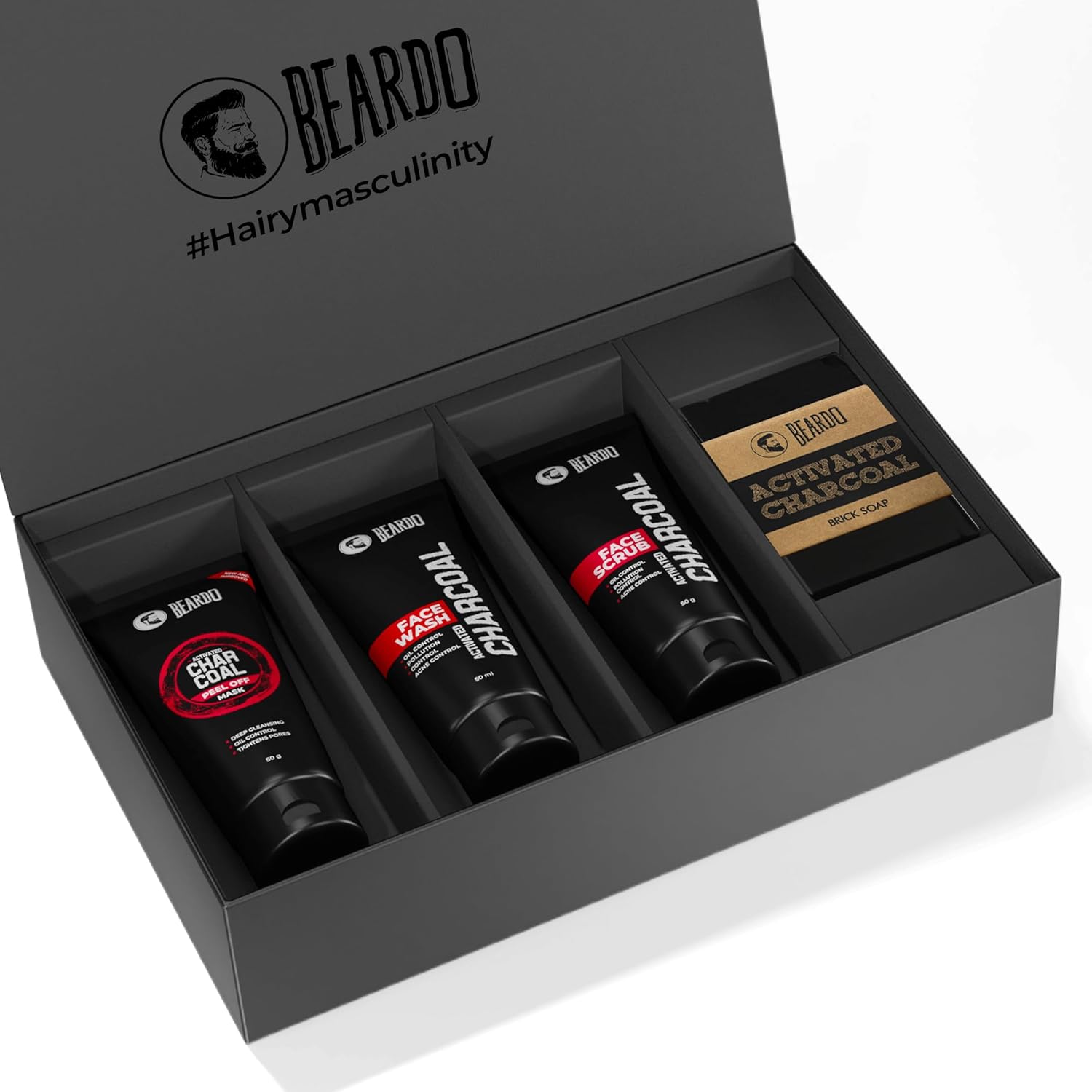 Beardo Charcoal 4-in-1...