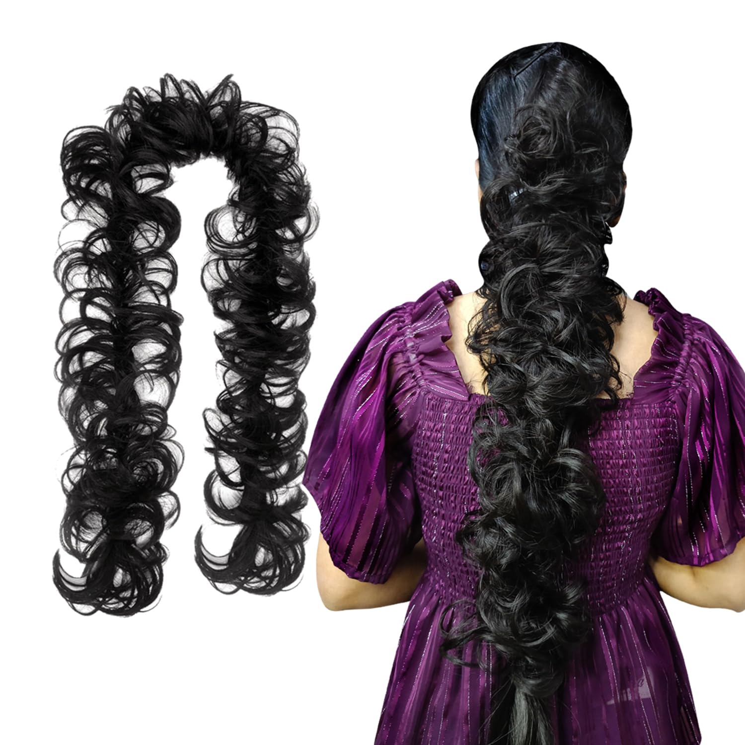 TEMPERIA Messy Hair Frill...