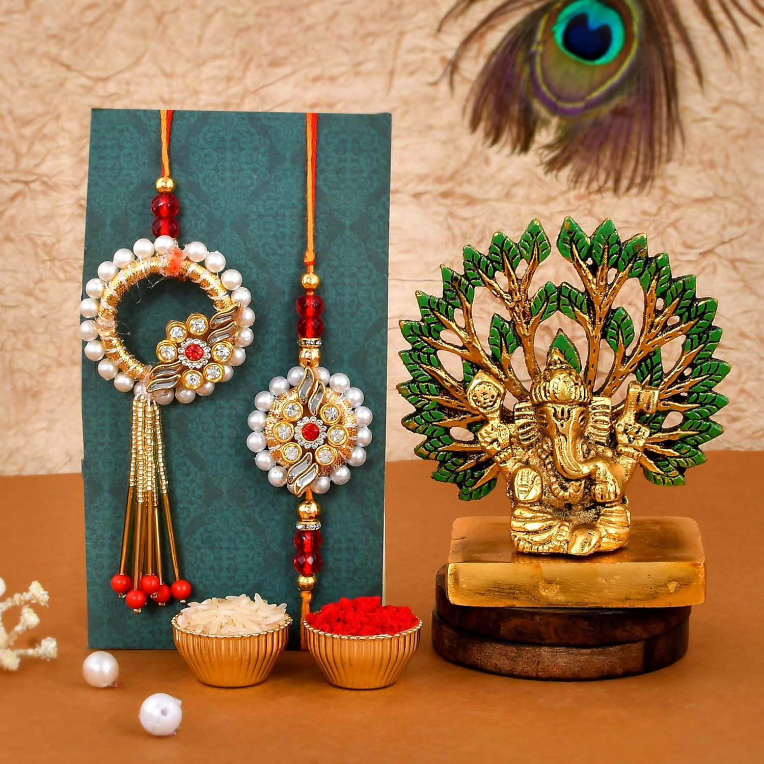 CraftVatika Metal Rakhi...