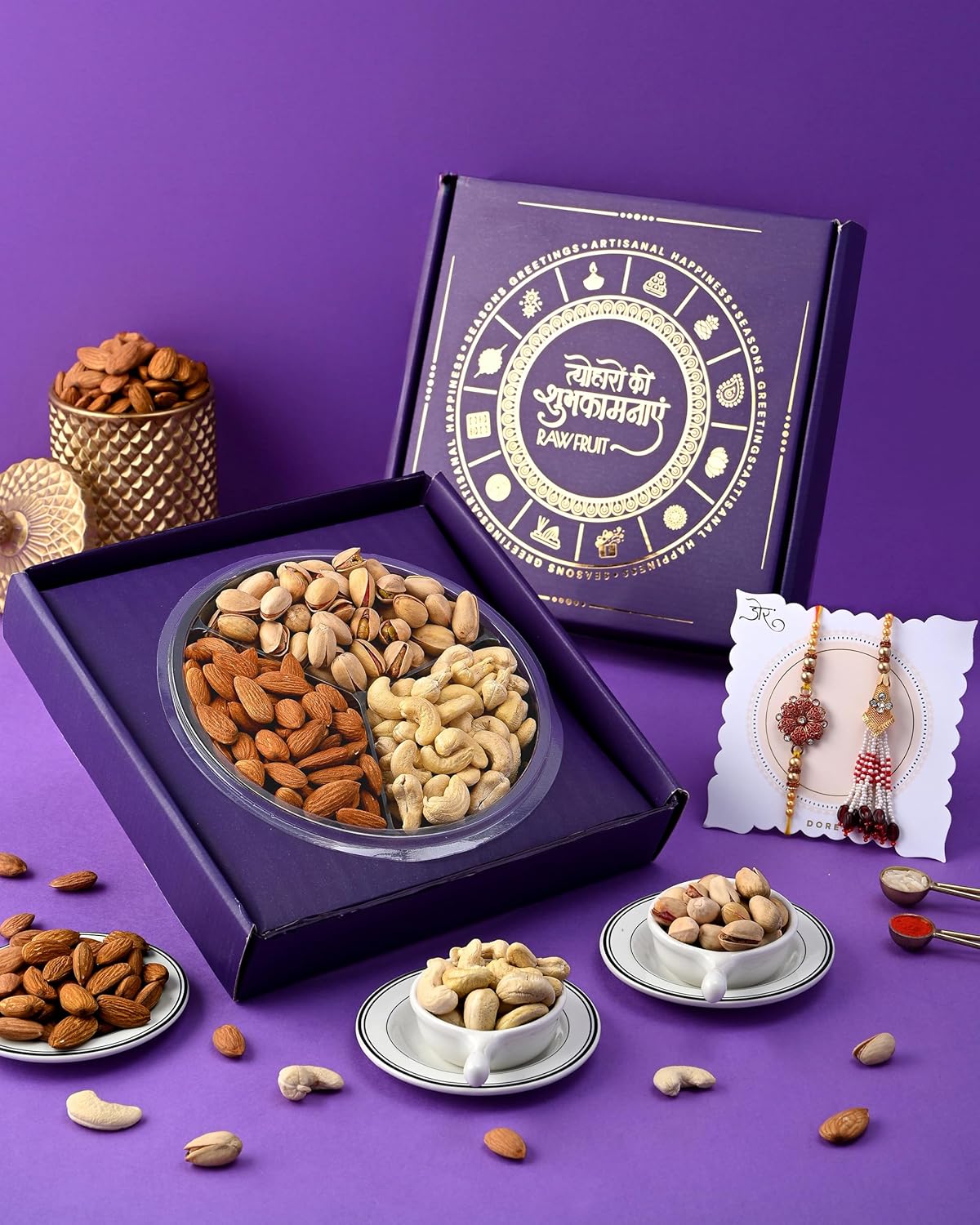 Hyperfoods Rakhi with Dry...