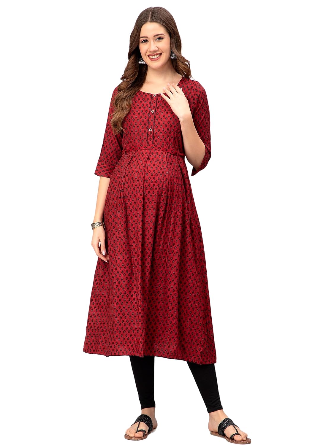 CEE 18 Women Cotton A-Line...