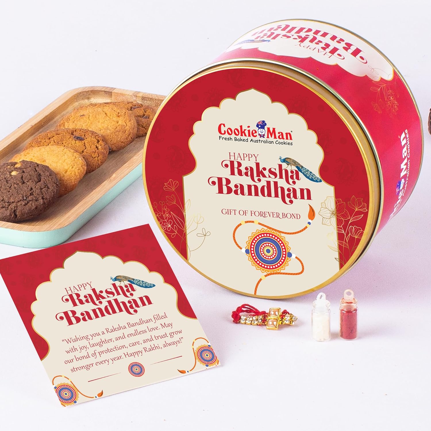 CookieMan Rakhi Gift Set...