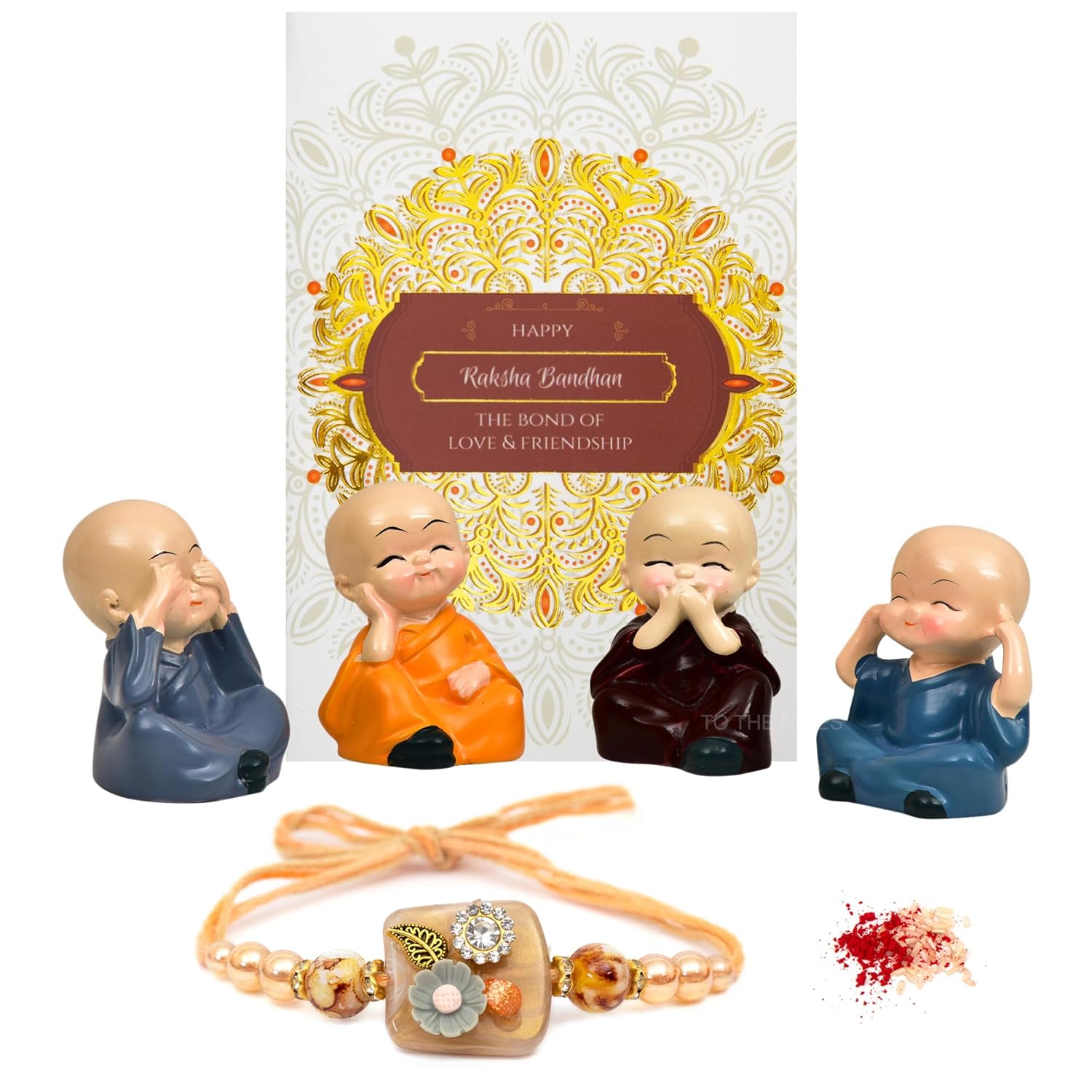 To The Nines Elegant Rakhi...