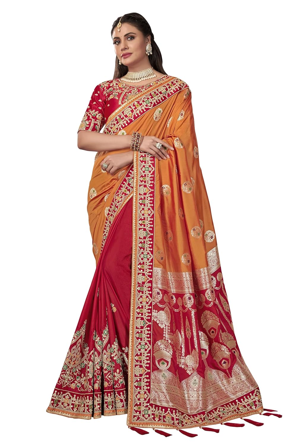 MANOHARI Banarasi Silk...