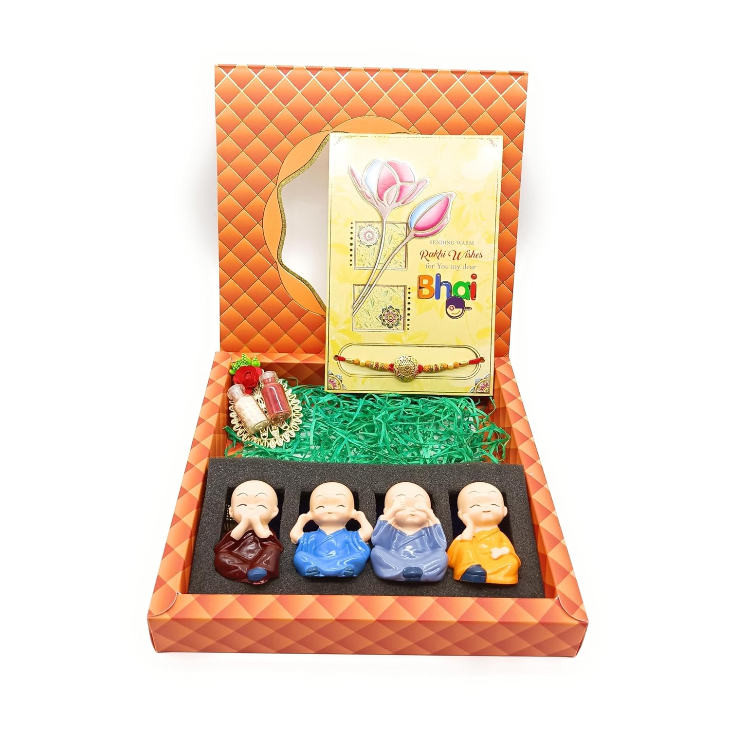 Sau Rang India Rakhi Gift...