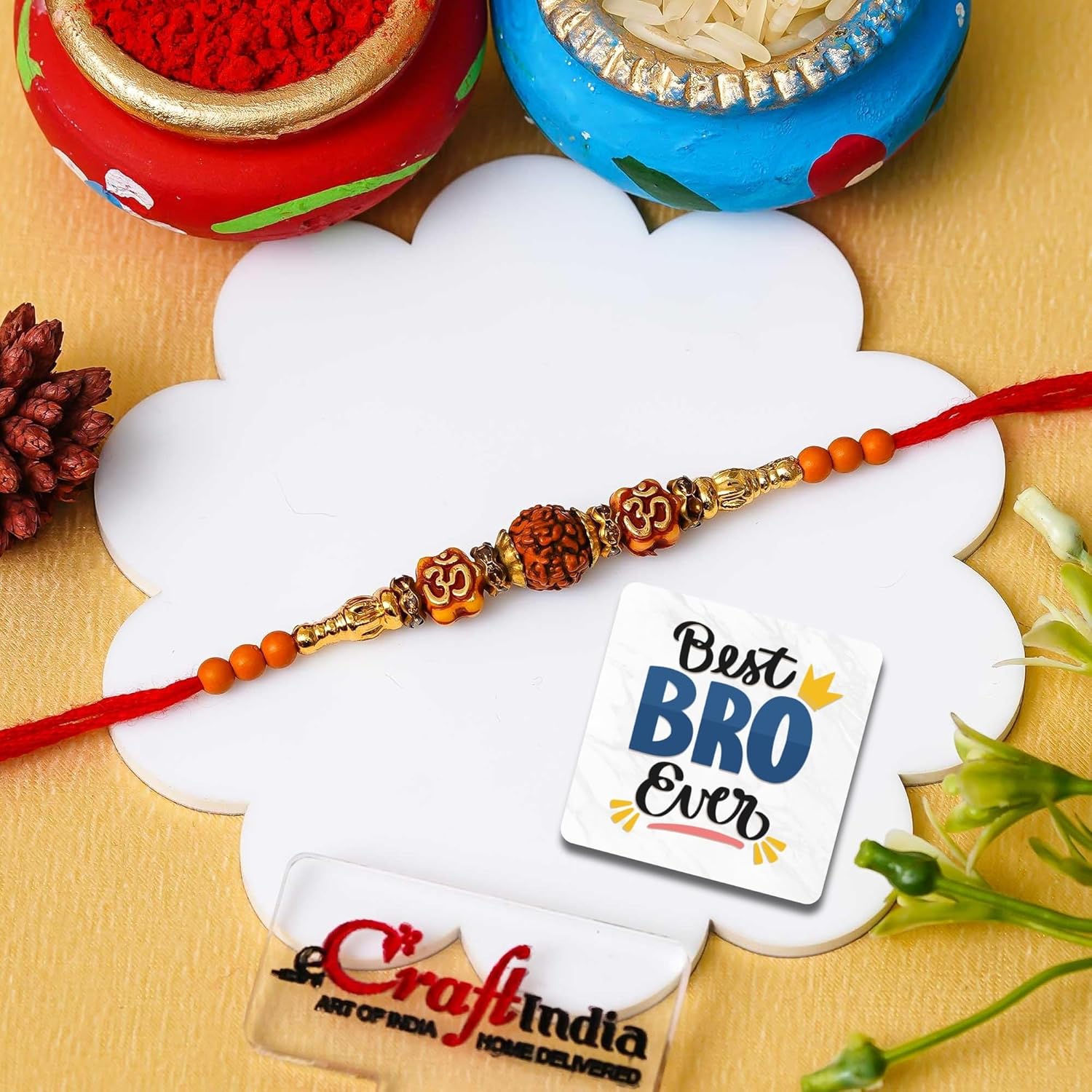 eCraftIndia Om Rudraksha...