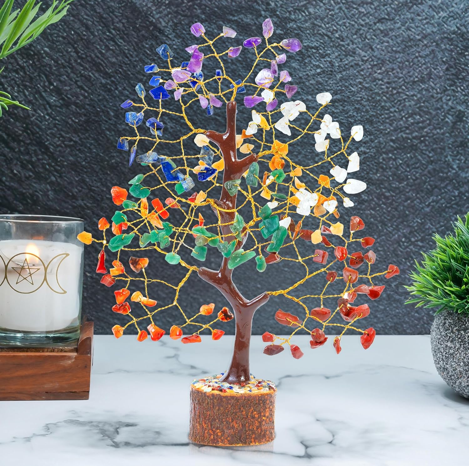 HindCraft Chakra Tree for...